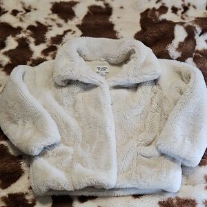Cat & Jack Soft White Kids Jacket